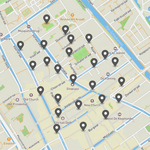 Speurtocht Delft spelgebied